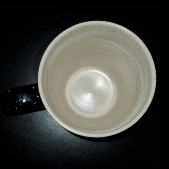 Michigan mug black cream Upper Peninsula UP designed to appear worn - Picture 3 of 4